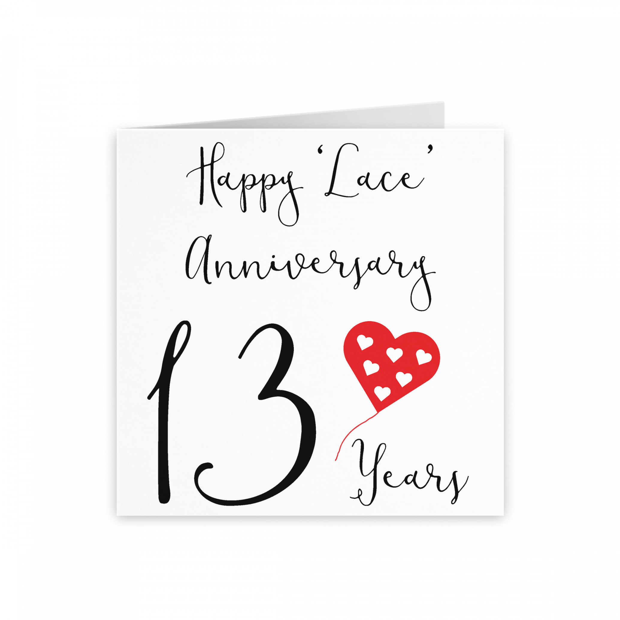 th Wedding Anniversary Card Happy 