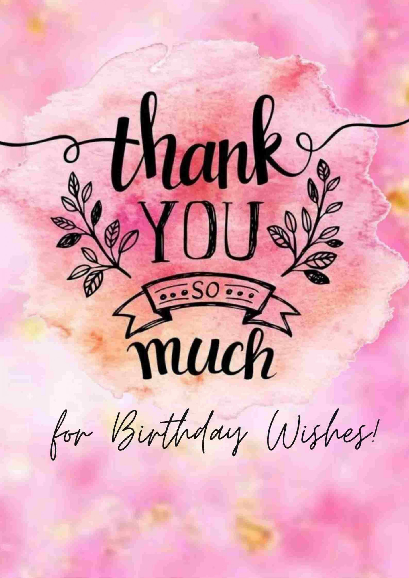 Thank you for Birthday wishes gratitude  Thank you for birthday