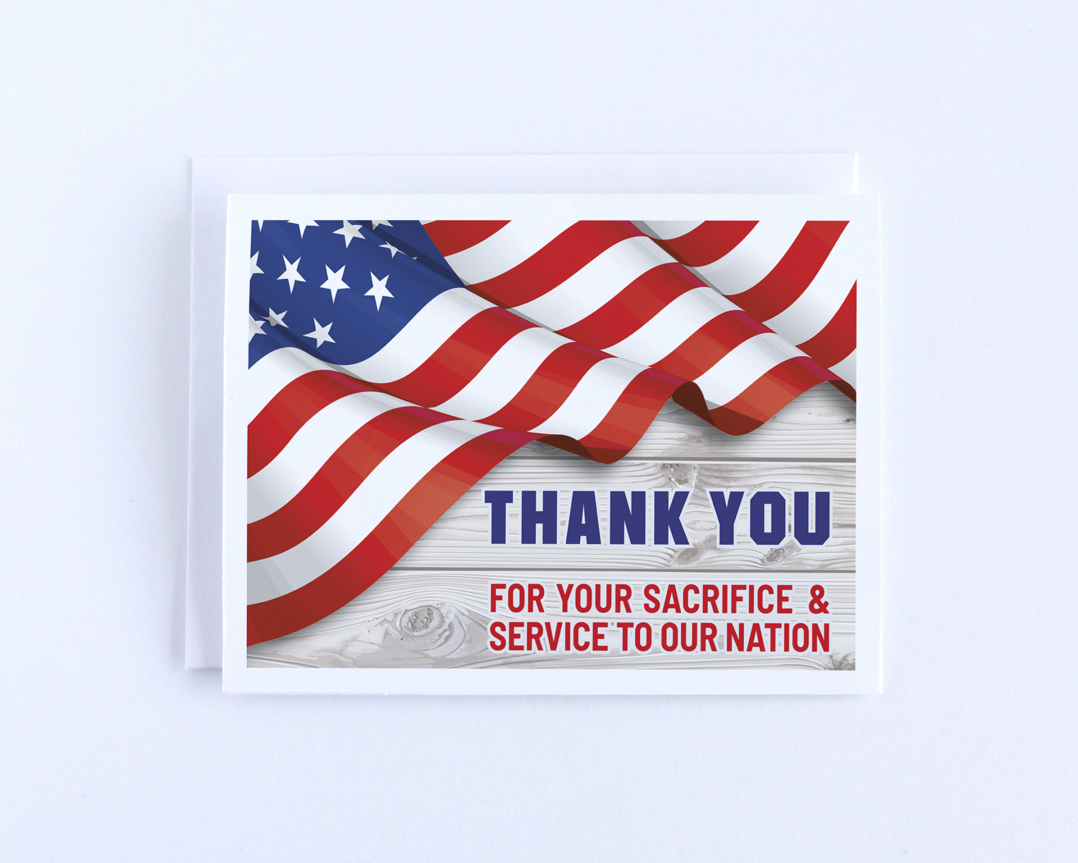 Thank You For Your Service Greeting Card Veterans Day Card - Etsy