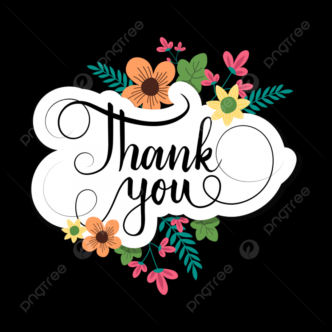 Thank You PNG, Vector, PSD, and Clipart With Transparent