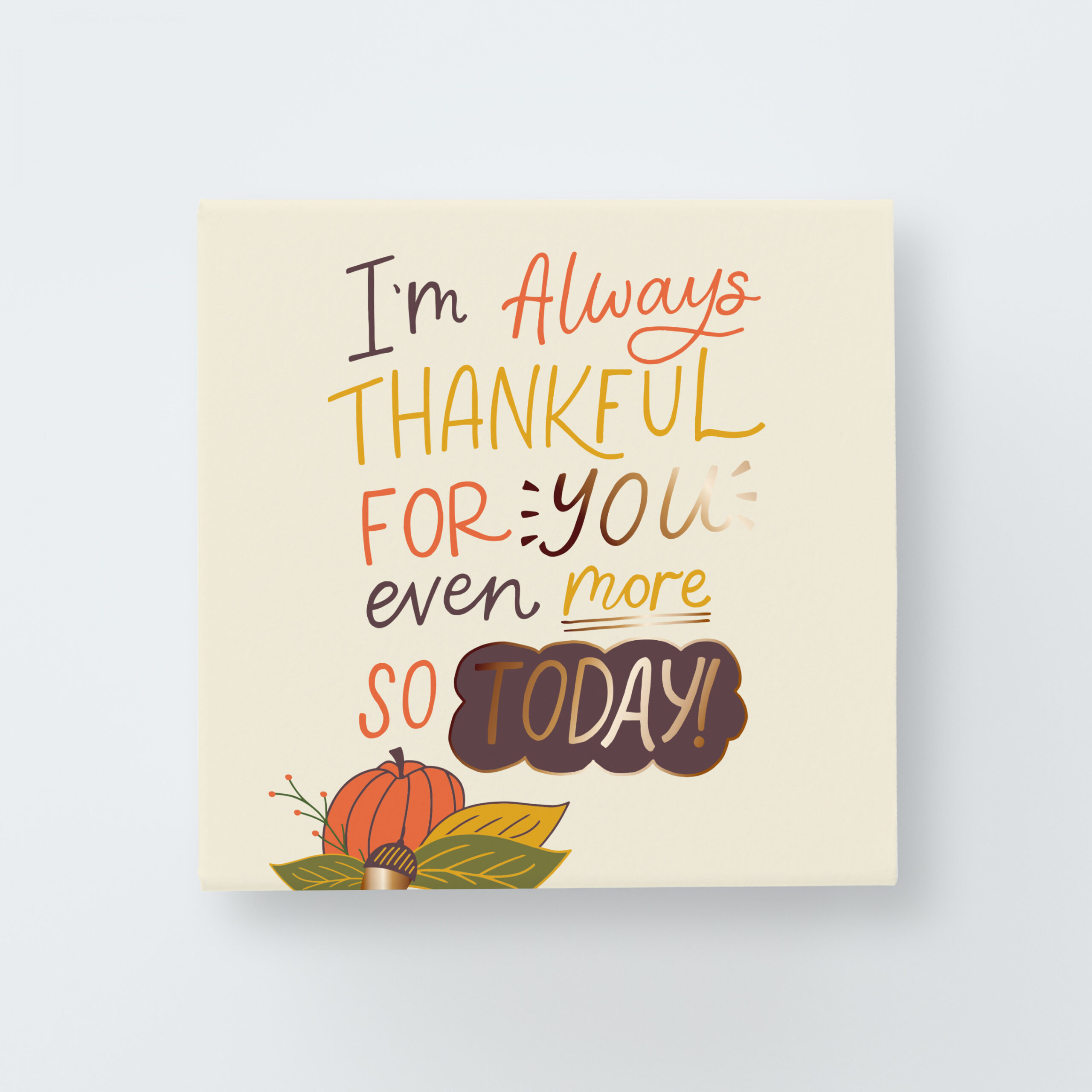 Thankful For You Print - Greetabl