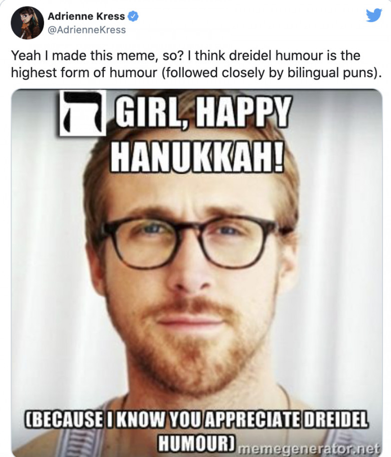 These Hanukkah Memes Will Light Your Menorah - Hanukkah Matata  Memes