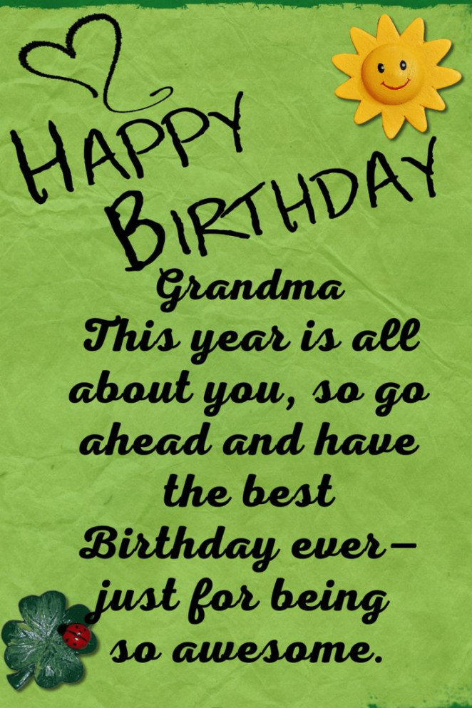 Top  Happy Birthday Sayings for Grandma and Grandpa  Happy