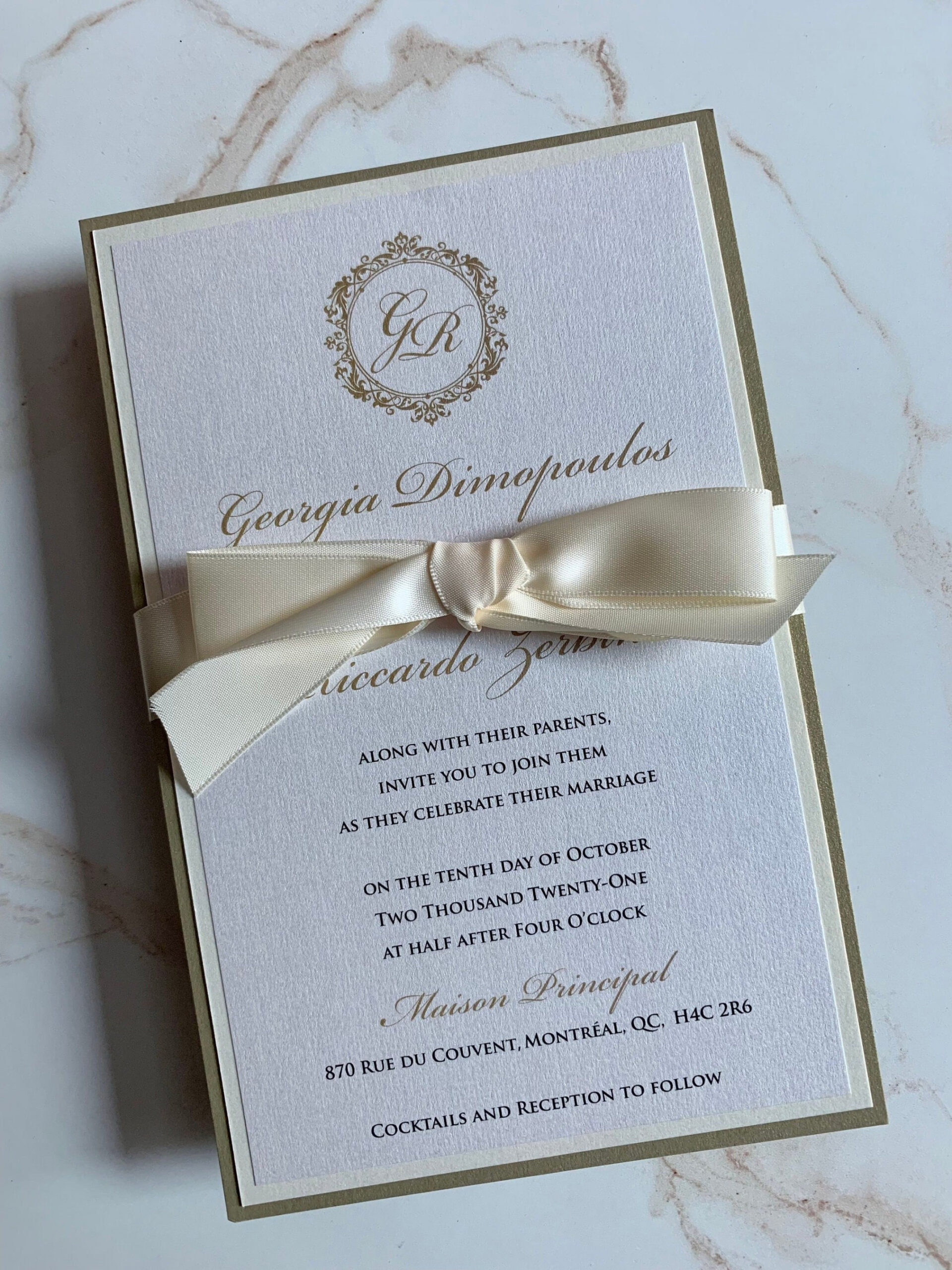 Traditional wedding Invitation Elegant wedding Invitation - Etsy