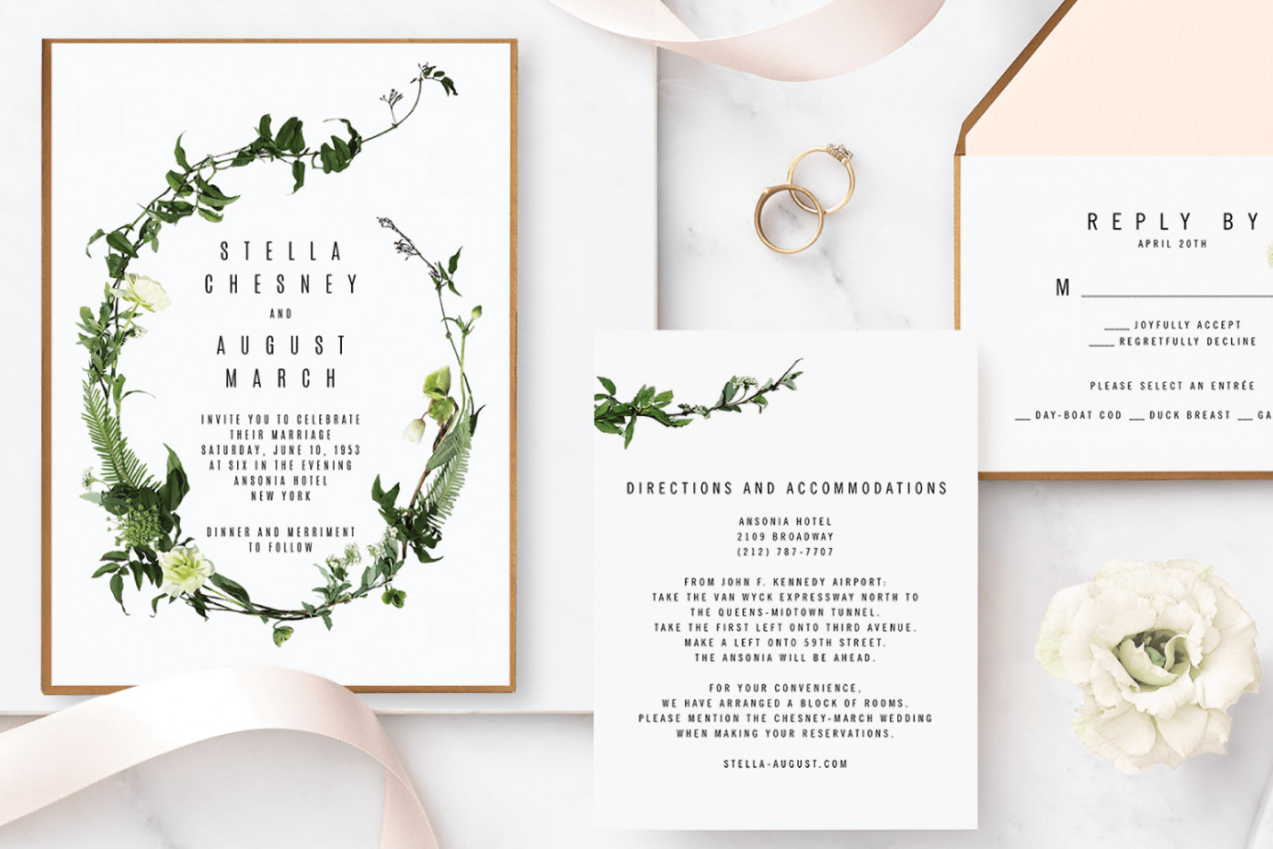 Wedding collection  Send online instantly  RSVP tracking