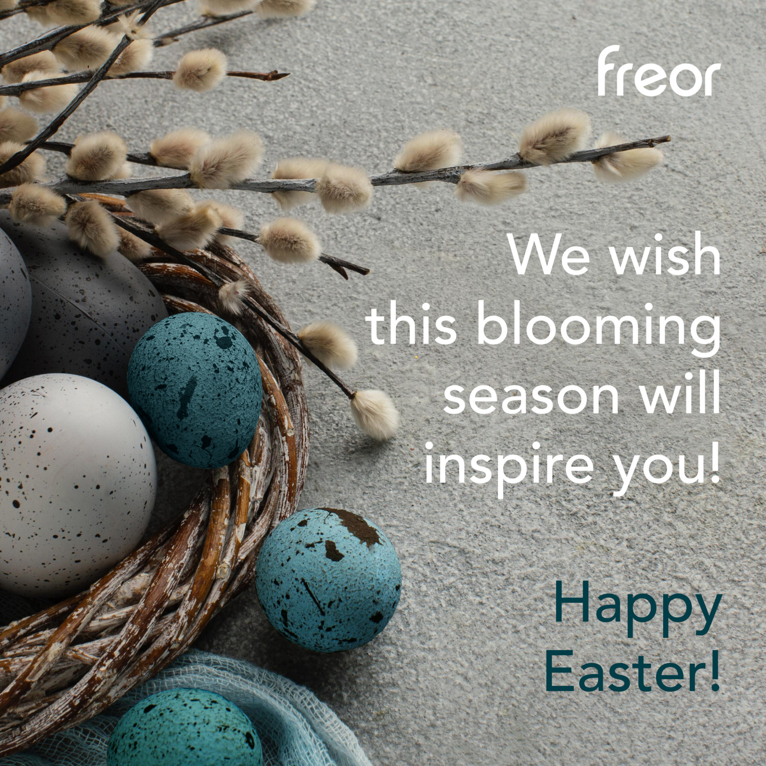 Wishing you a joyous Easter !  FREOR