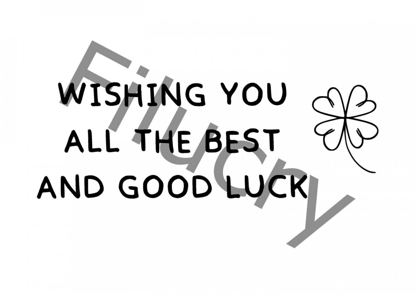 Wishing you all the best and good luck Banner, Digitaler Download, SVG /  JPG / PNG / PDF