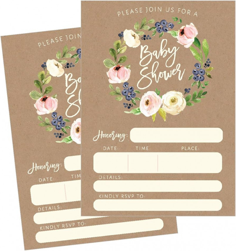 x Fill In Baby Shower Invitations – Baby Shower Invitations