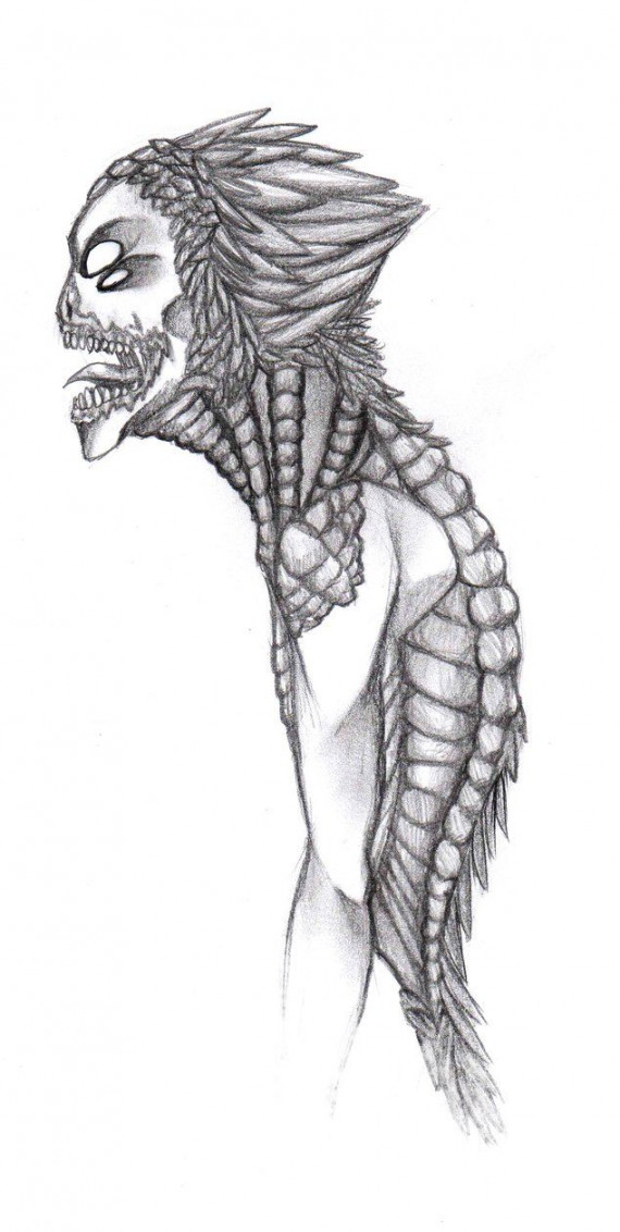 Another one of my Monster drawings by AccursedAsche on deviantART