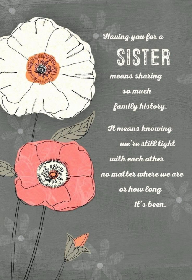 + Awesome Free Ecards Hallmark  Happy birthday sister quotes