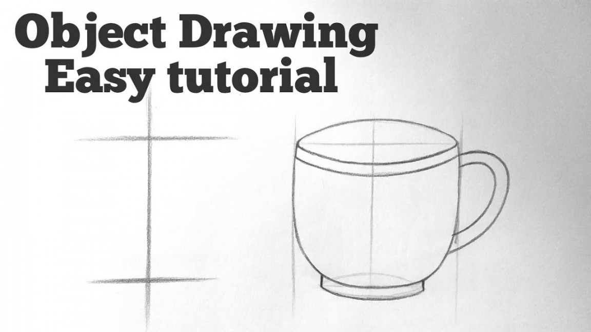 Basic drawing lessons for beginners How to draw object drawing easy for  beginners with BASIC SHAPES