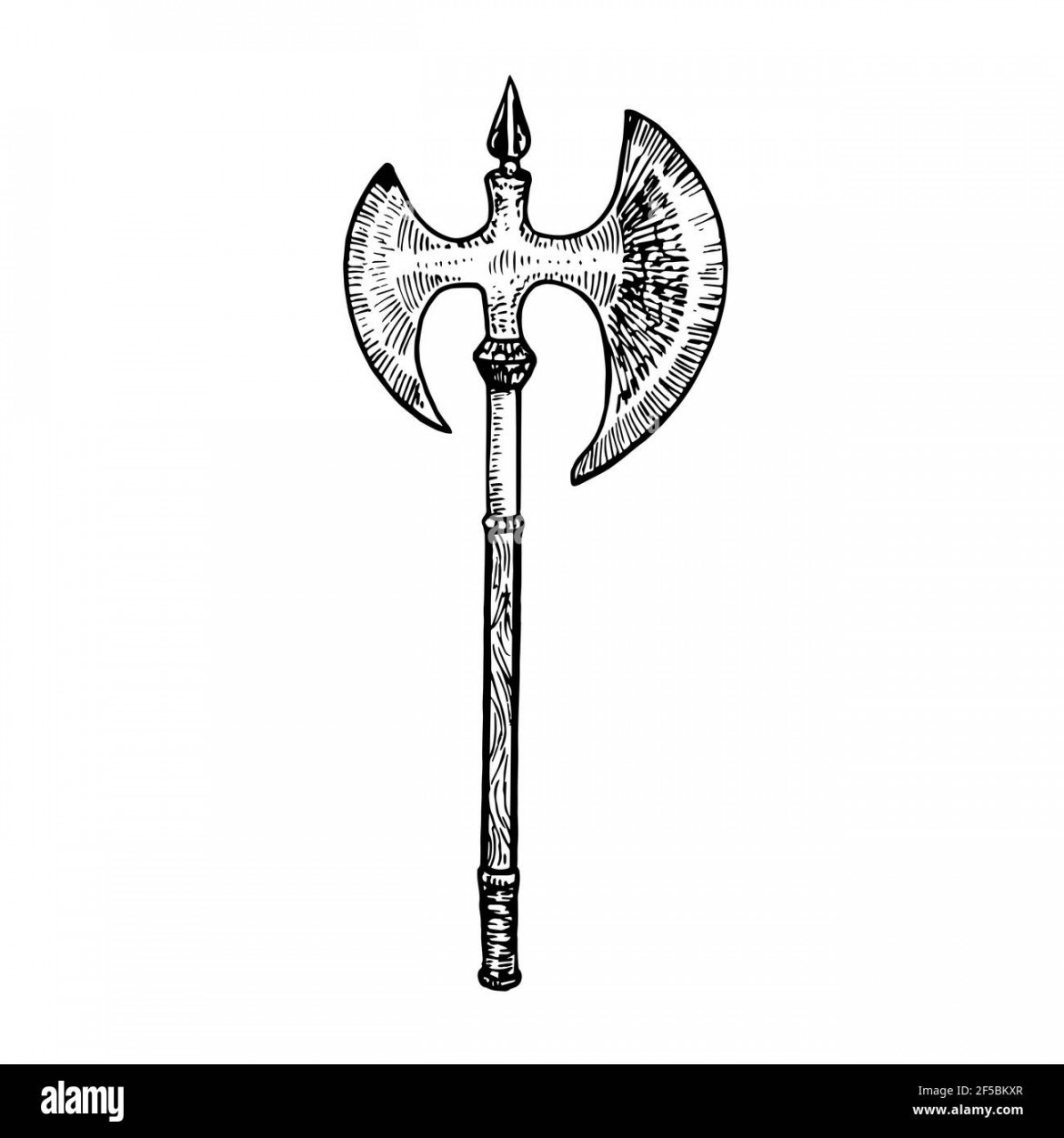 Battle axe sketch hi-res stock photography and images - Alamy