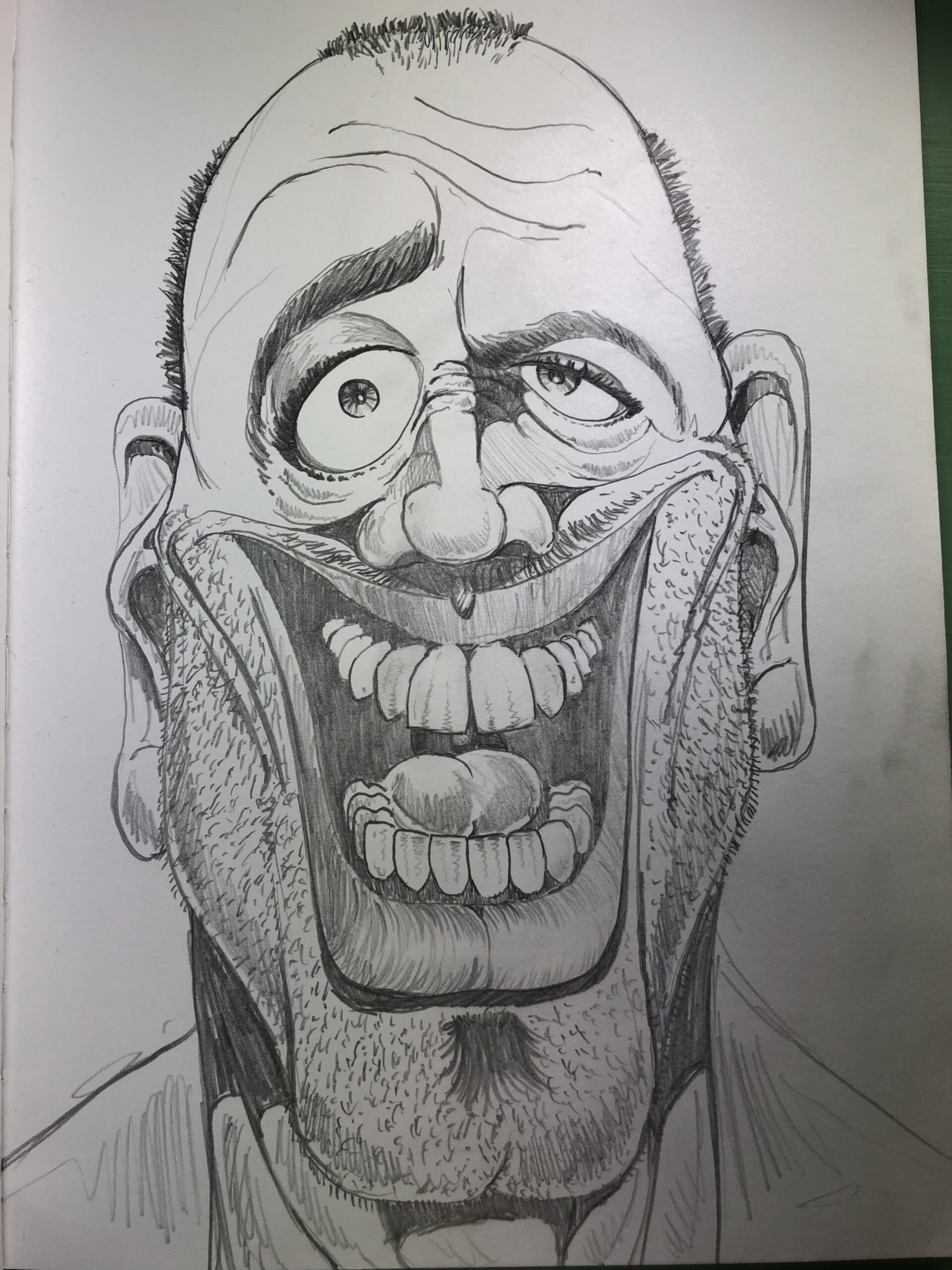 Crazy Face Drawing Inspiration video   Face drawing, Drawings