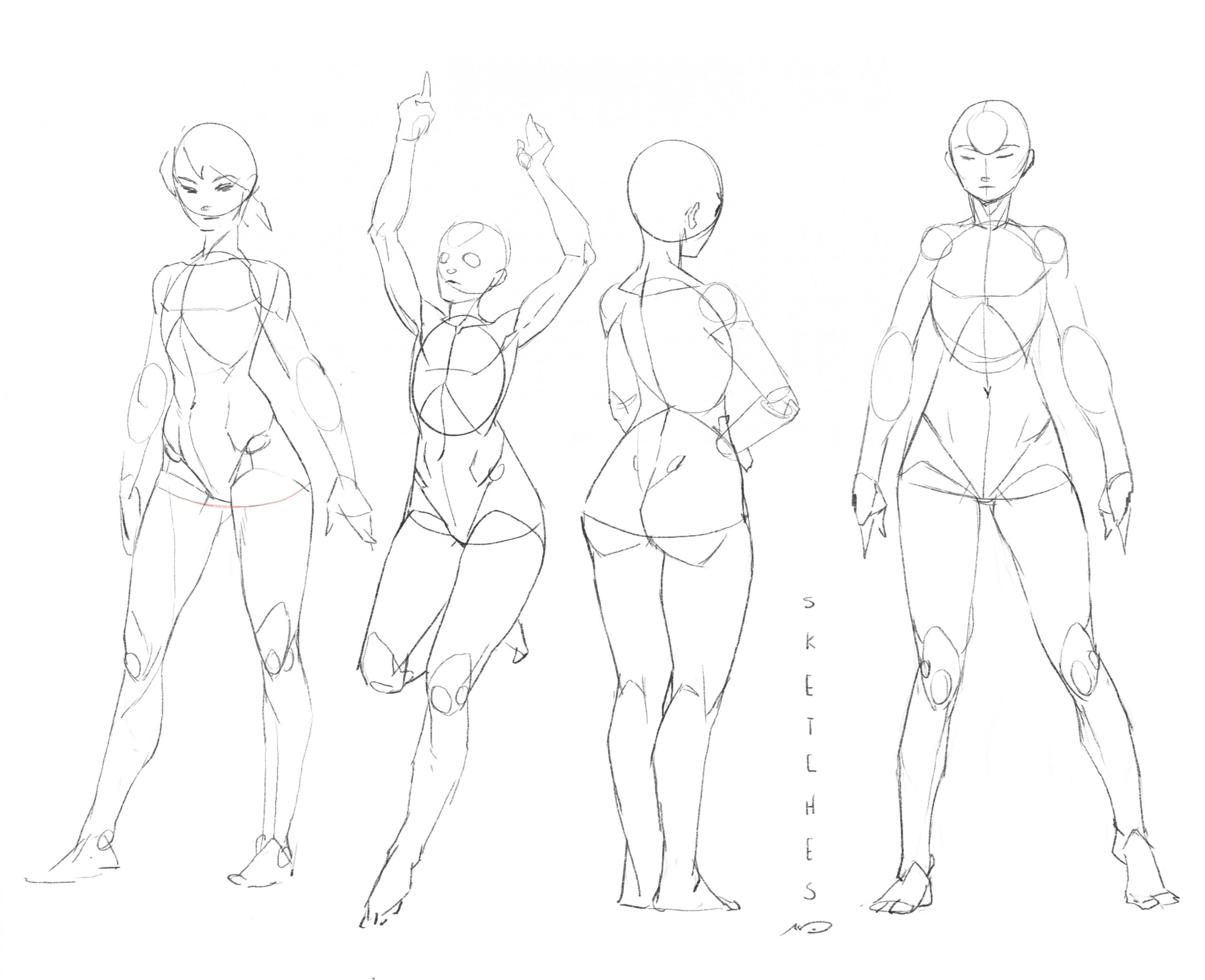 Drawing the female figure (construction explained) : r/learnart