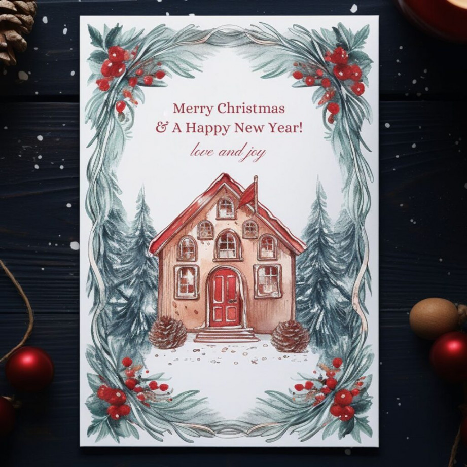 Free Printable Christmas Cards  - Makenstitch