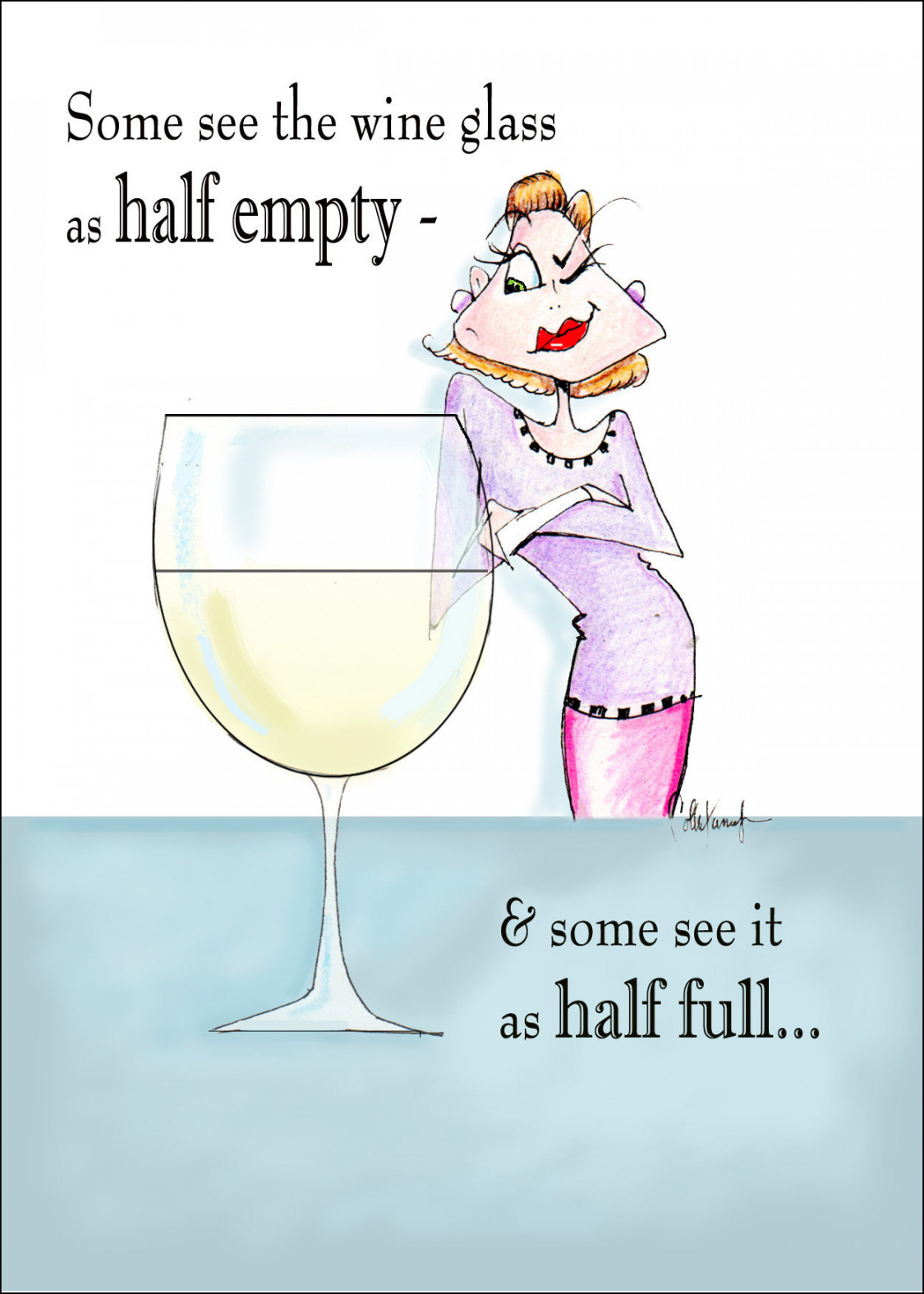 Funny Woman Birthday Card Wine Humor for Friend Funny - Etsy