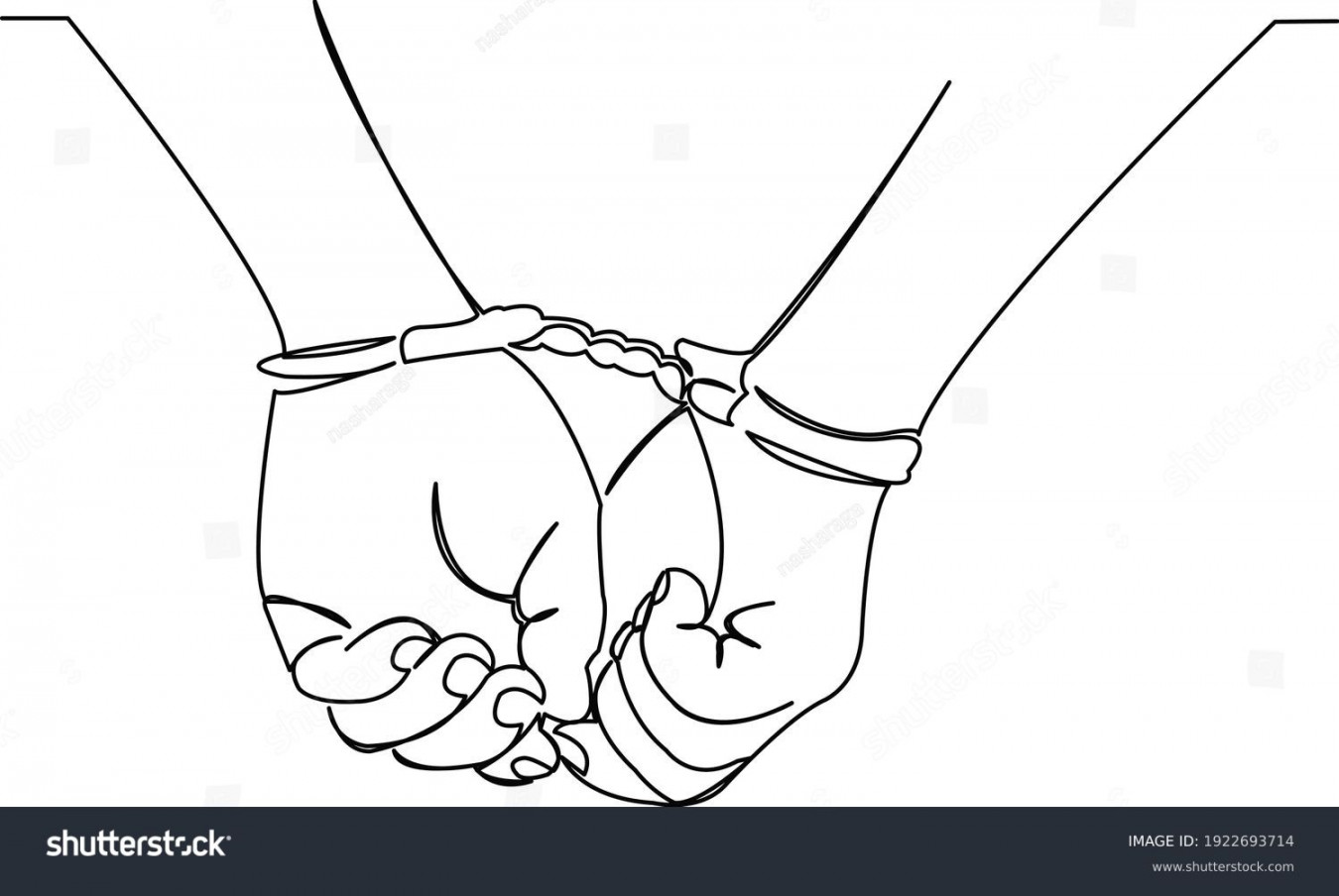 Handcuffs Drawing Photos and Images  Shutterstock