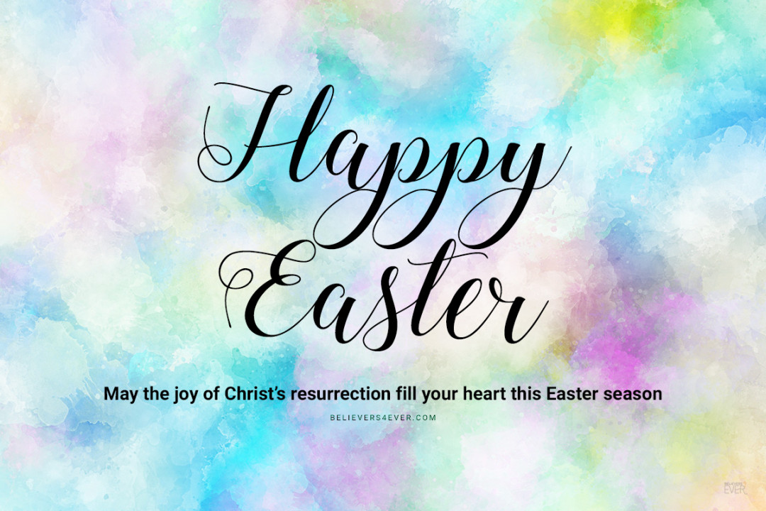 Happy Easter eCard - Believersever