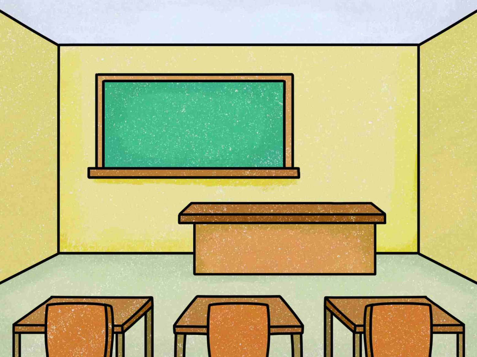 How to Draw a Classroom - HelloArtsy