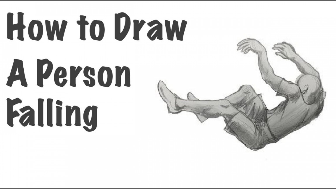 How to Draw a Person Falling