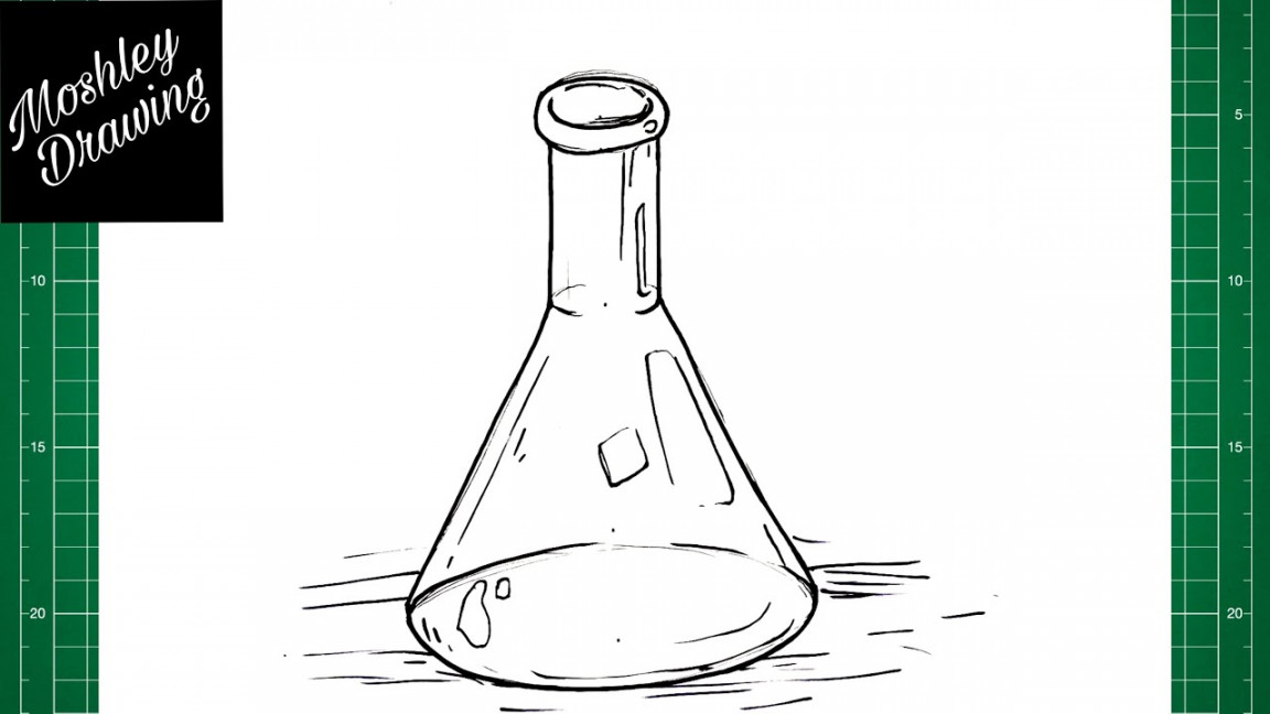 How to Draw a Science Beaker