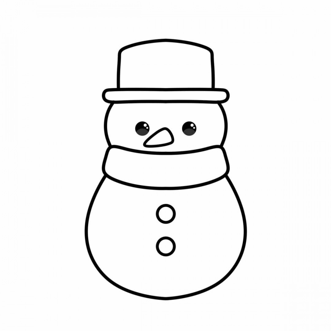 How to Draw a Snowman Story • Color Made Happy