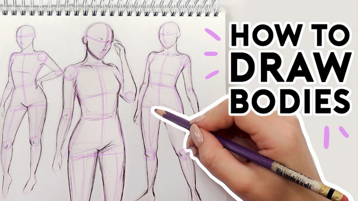 HOW TO DRAW BODIES  Drawing Tutorial