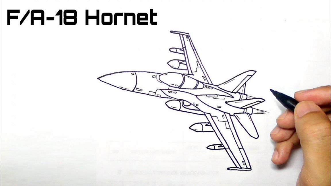 How to draw f  fighter jet easy