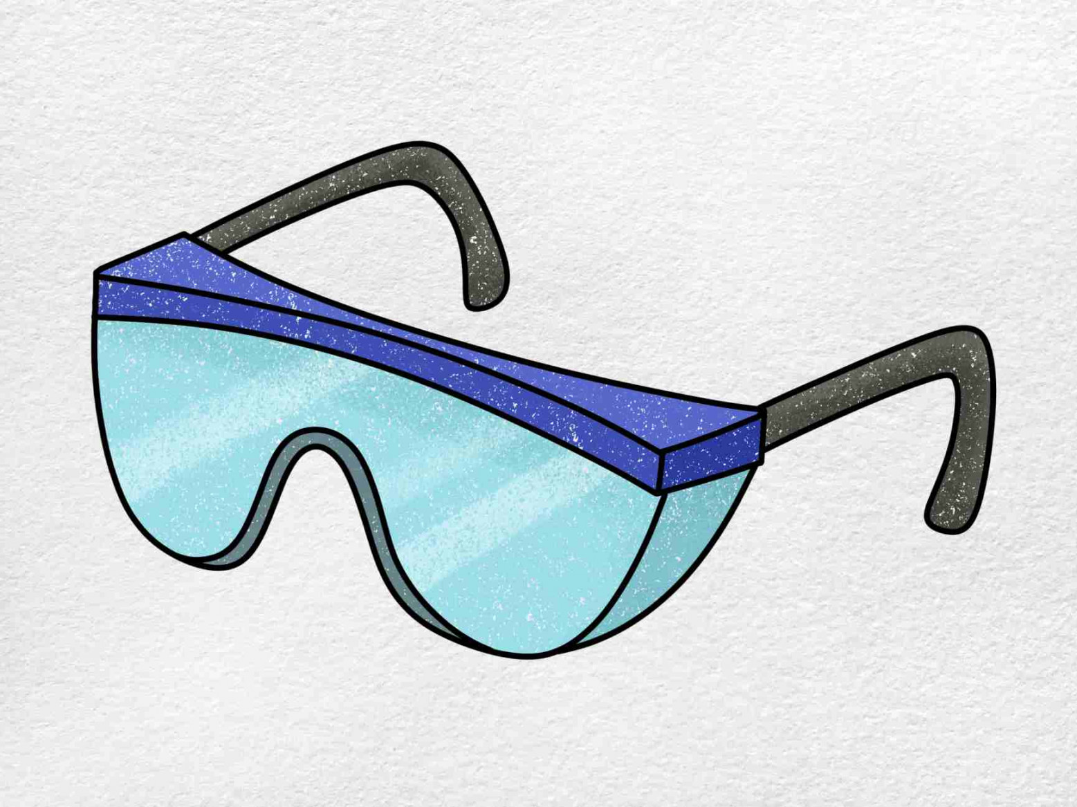 How to Draw Goggles - HelloArtsy