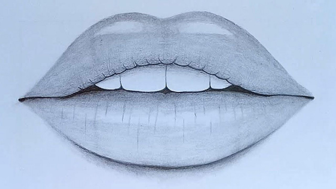 How to draw Lips with pencil sketch step by step - YouTube  Lips drawing,  Lips sketch, Easy drawings