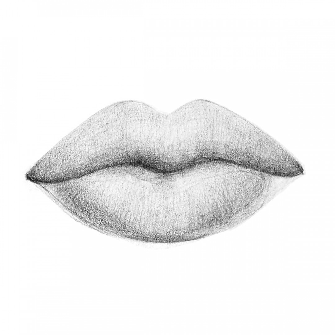 How to Draw Realistic Lips Step-by-Step in  Different Ways