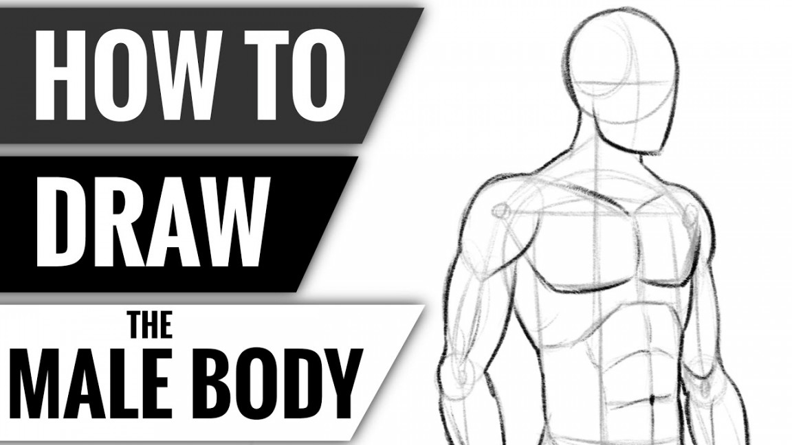 How to Draw the Male Body at  Different Angles  Daily Drawing Tutorial by  The Broken Puppet