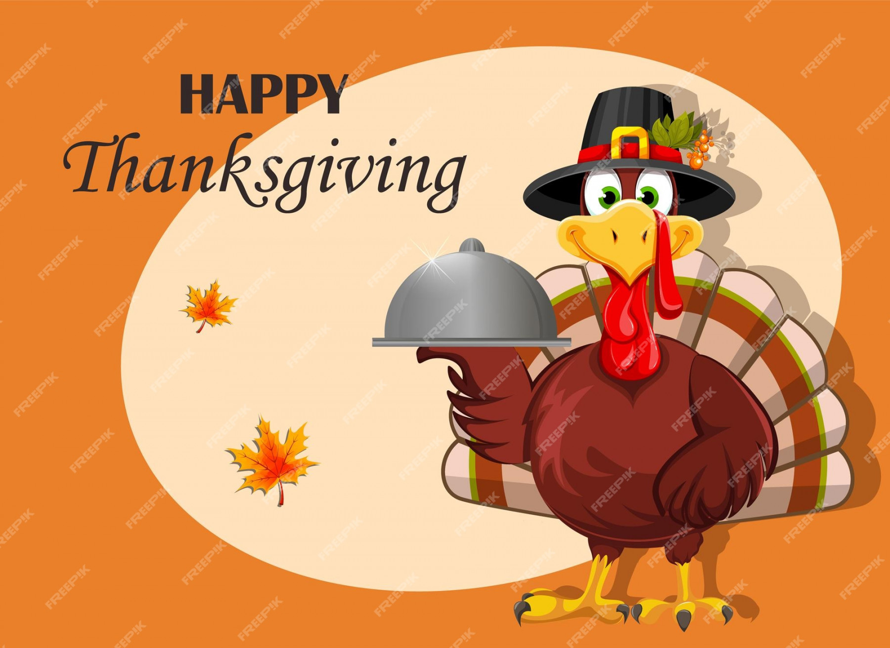 Premium Vector  Happy thanksgiving funny thanksgiving turkey bird