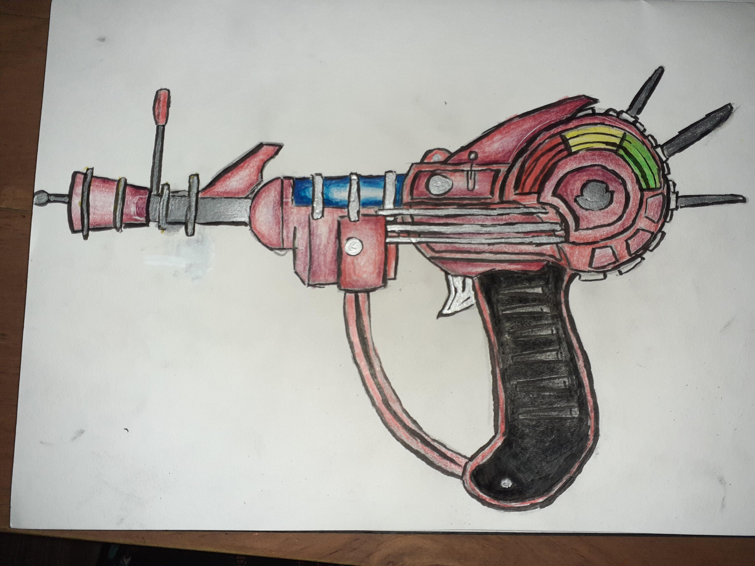 Raygun drawing, Thunder Gun next : r/CODZombies