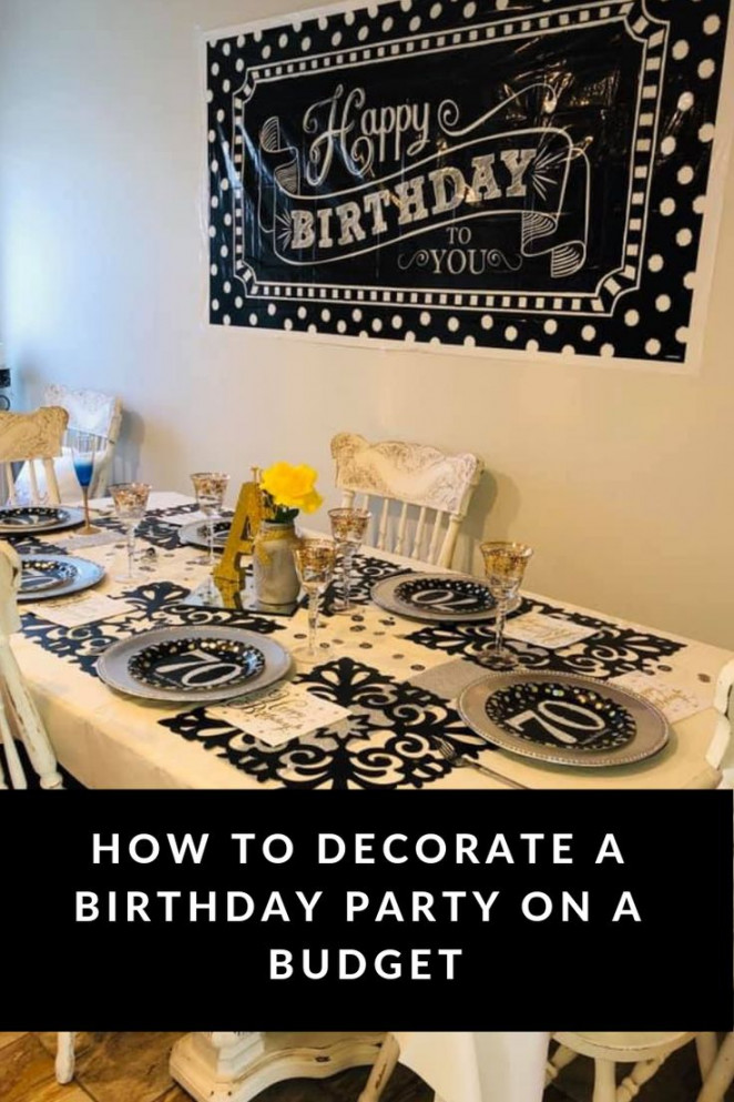 th Birthday Party Decor Ideas  th birthday decorations, th