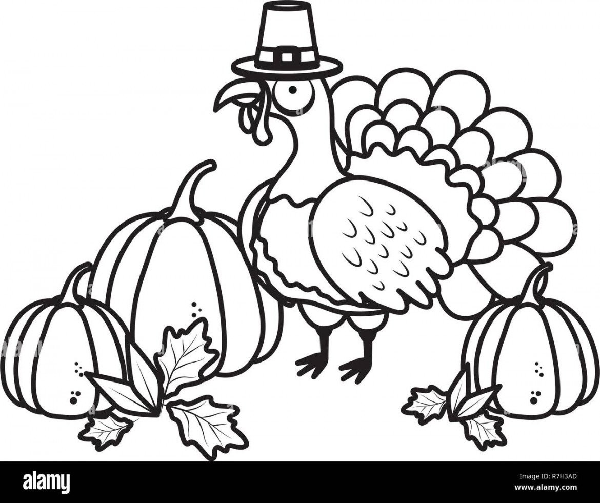 thanksgiving day turkey Stock Vector Image & Art - Alamy