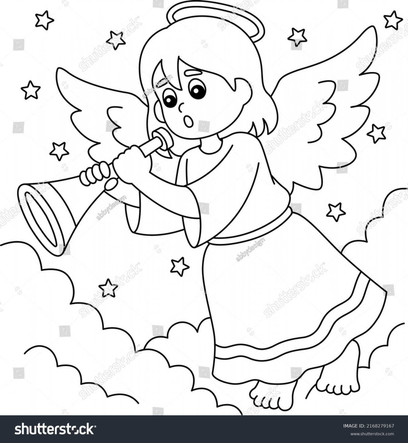 + Thousand Christmas Angel Drawing Royalty-Free Images, Stock