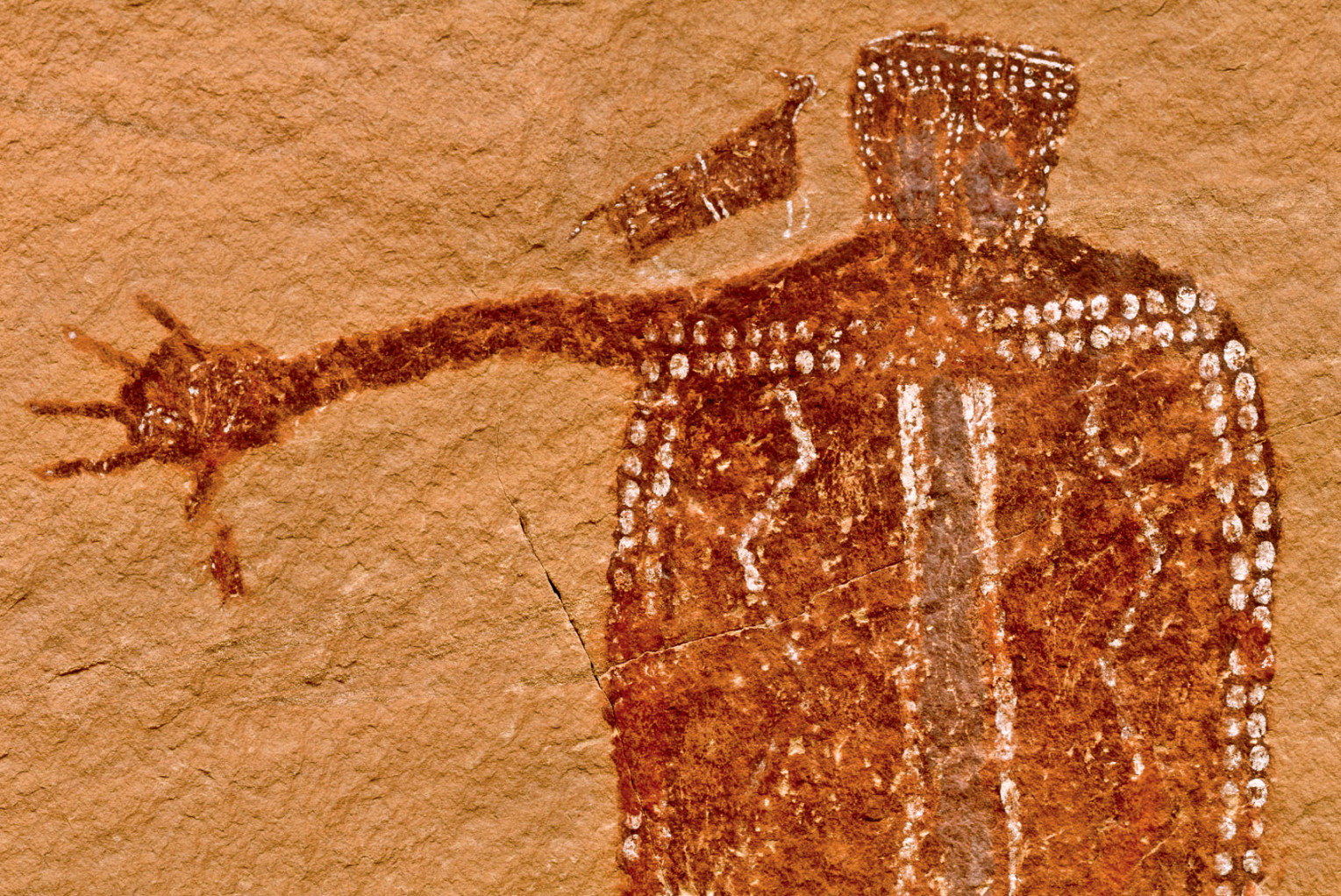 Thousands of Years Ago, Artists Painted Other-Worldly Beings on