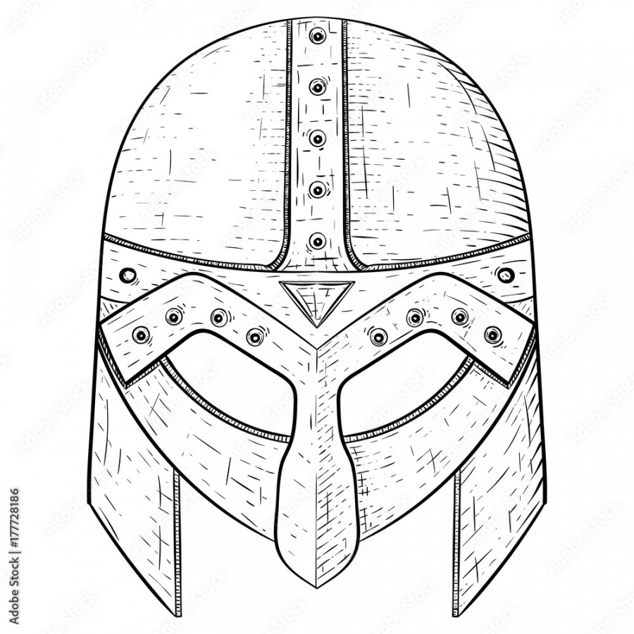 Viking helmet