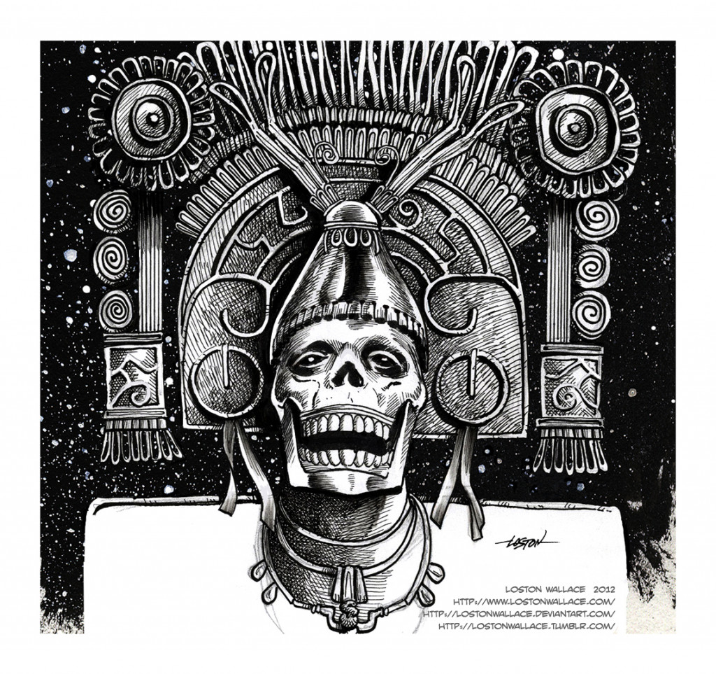 Ah-Puch, Mayan God of Death by LostonWallace on DeviantArt