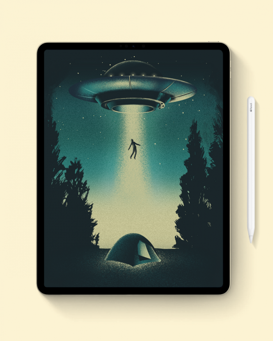 Alien Abduction Drawing Bundle