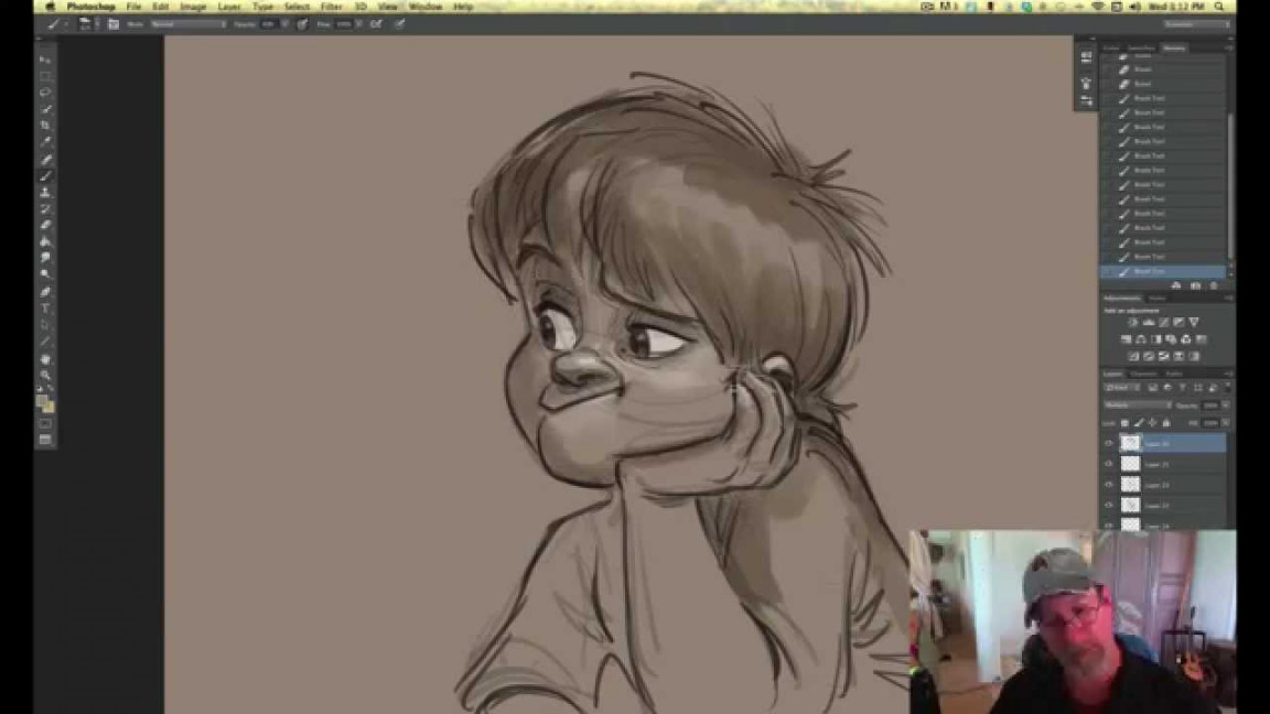 Animation Tutorial - Animation Expressions Time Lapse Drawing