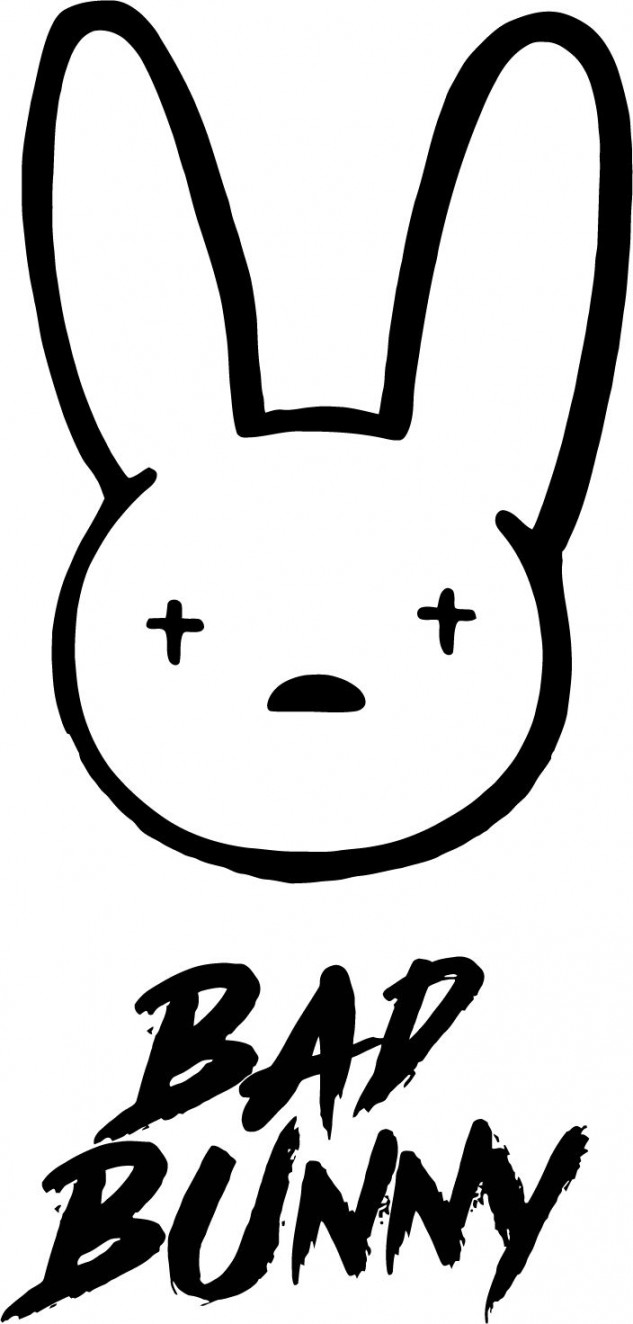 Bad Bunny Logo  Bunny tattoos, Bunny drawing, Bunny wallpaper