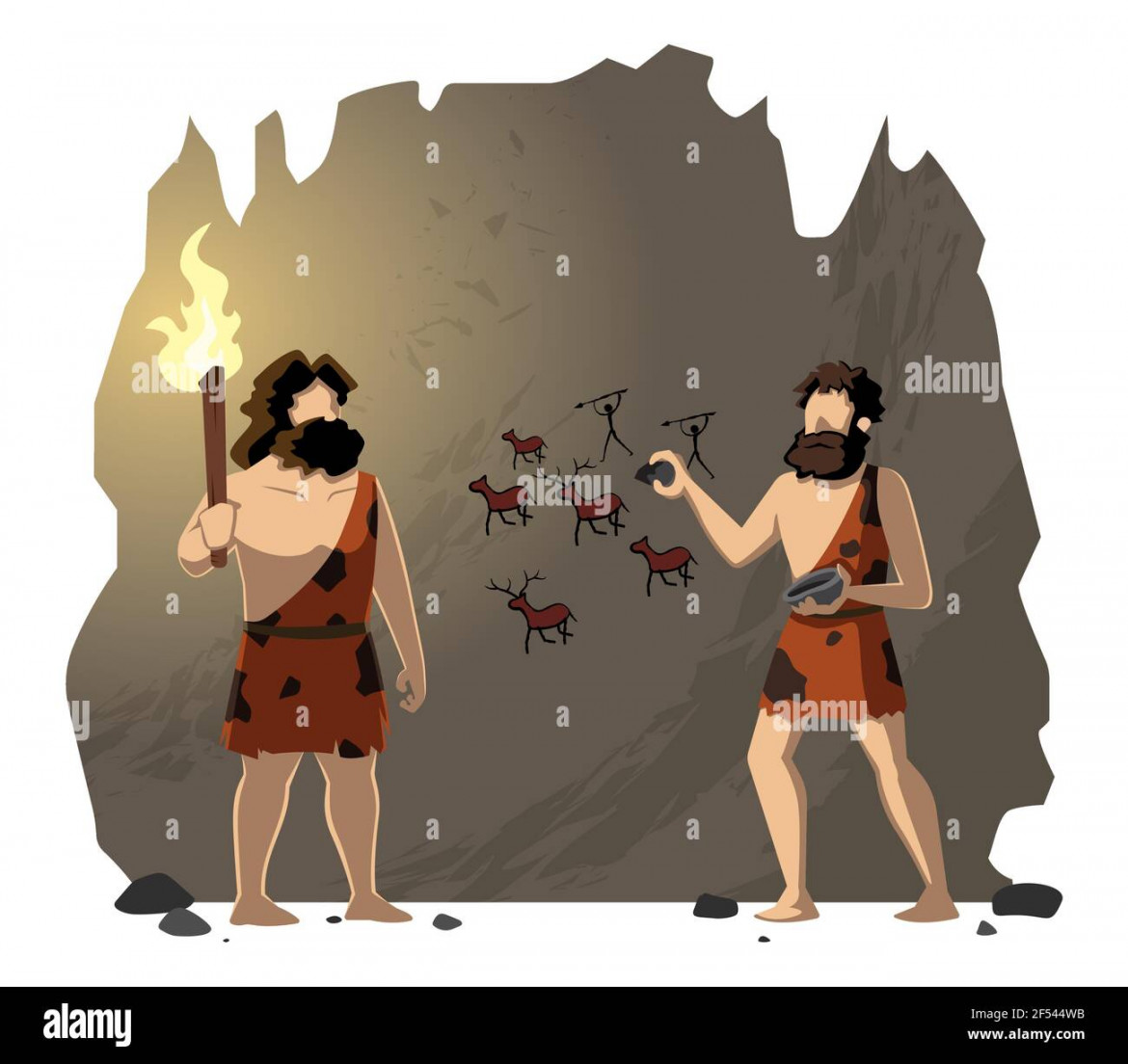 Caveman drawing hi-res stock photography and images - Alamy