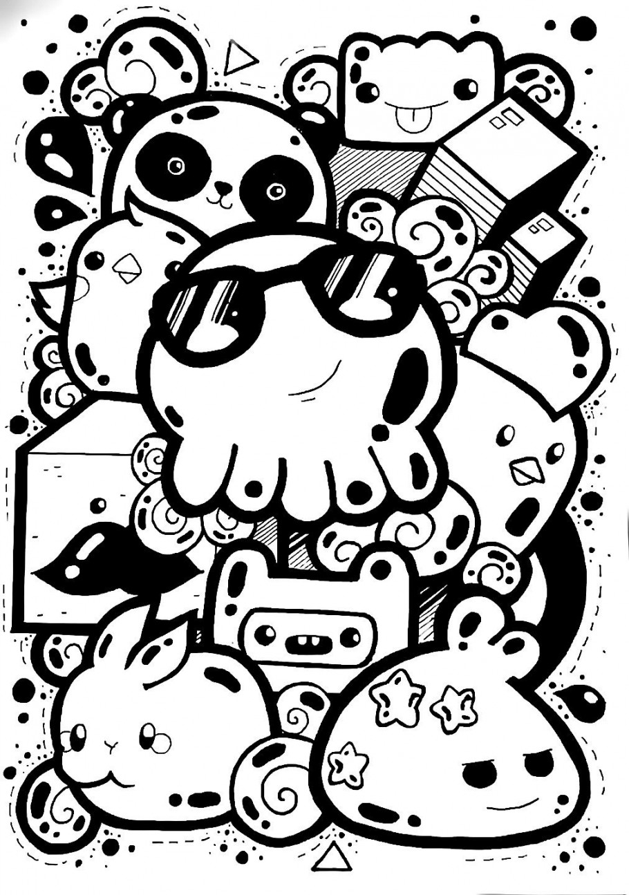 Doodle art  Cute doodles drawings, Graffiti doodles, Doodle