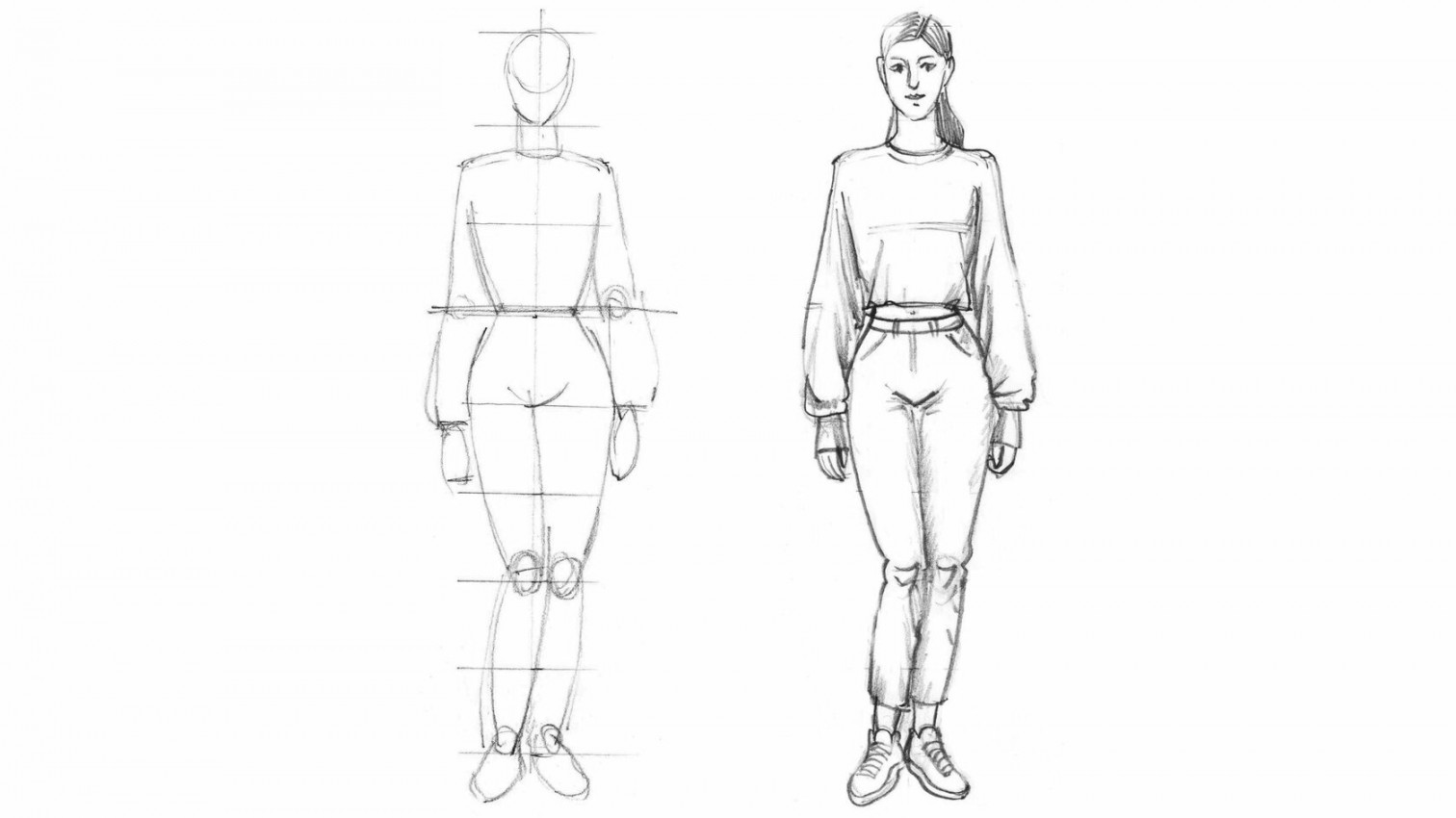 Drawing a human figure