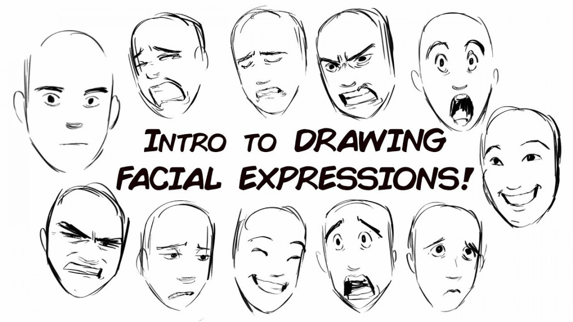 Drawing Genuine Facial Expressions (Part)