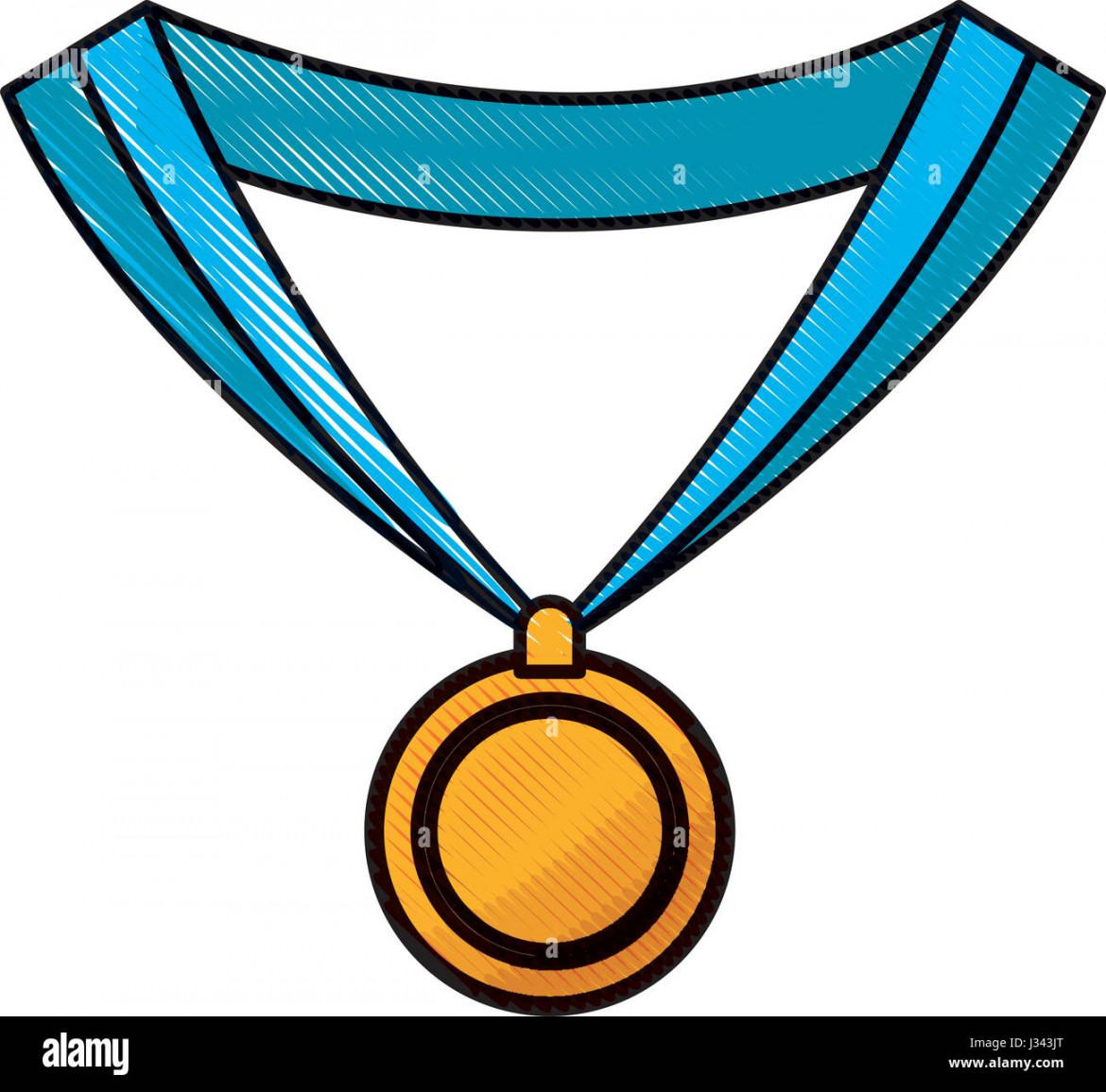 drawing medal award win sport image Stock Vector Image & Art - Alamy