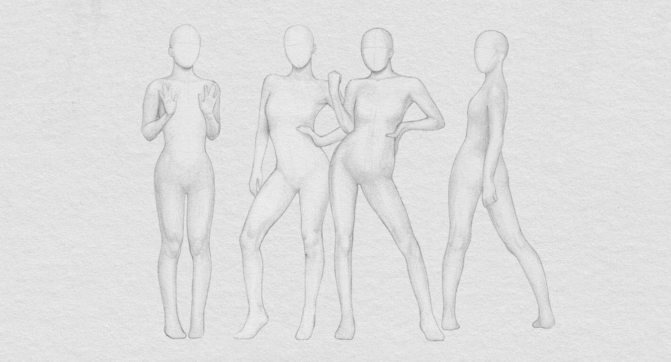 Drawing Poses (Body References)  How-to-Art