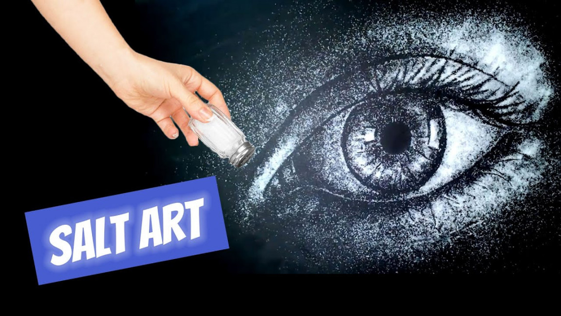 DRAWING with SALT! (It